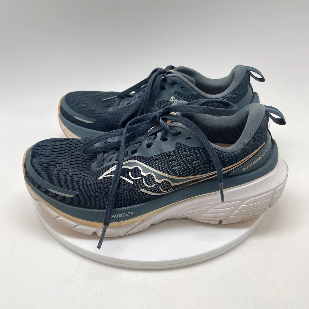 Saucony‎ Guide 18 Shoes Womens Size 7.5 Blue Running Sneakers S10998-162